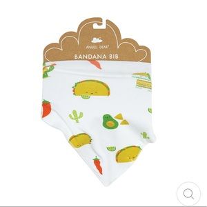Great condition, angel dear BANDANA BIB - TACO PARTY